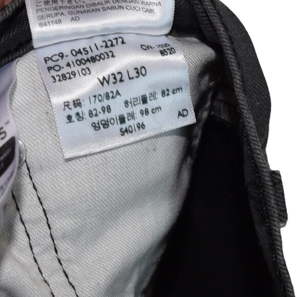 Levi’s 511 Flex Jeans Slim Fit Cement Gray W32 L30 Sleek - Picture 5 of 9